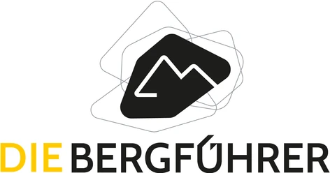 dieBergfuehrer_Logo.jpg Logo von DIE BERGFÜHRER mit stilisiertem Bergsymbol.