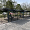 Fahrradabstellanlage in Greetsiel