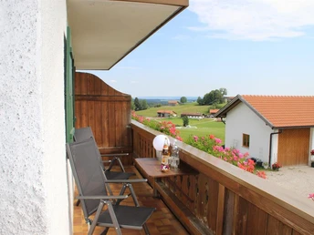 Balkon mit Sonnengarantie und wunderbarem Ausblick