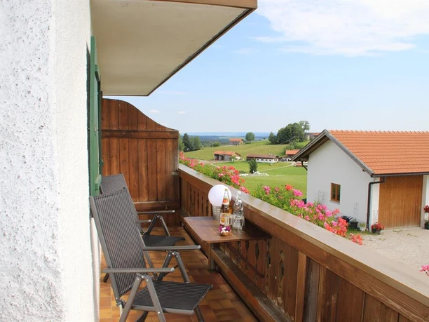 Balkon mit Sonnengarantie und wunderbarem Ausblick