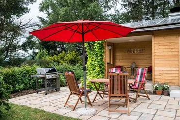 Ferienhaus Ilfeld - Terrasse