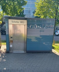 Public toilet on Augustplatz in Leipzig