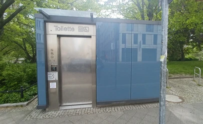 Public barrier-free toilets in Goethestraße in Leipzig