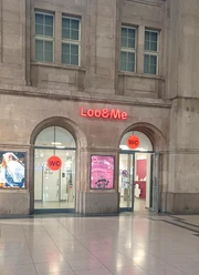 Public barrier-free toilets on the upper floor of Leipzig main station