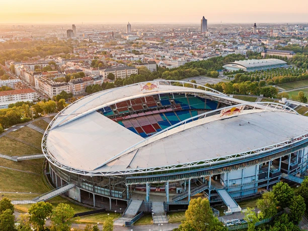 Red Bull Arena event venue | Leipzig Convention Bureau Exterior view of the event venue Red Bull Arena - presented by Leipzig Convention Bureau