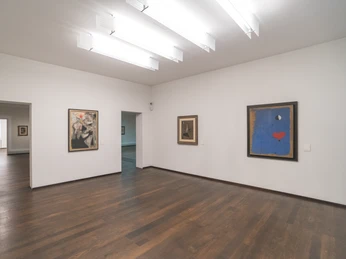 Collection Rosengart vue de l'intérieur Sammlung Rosengart Innenansicht