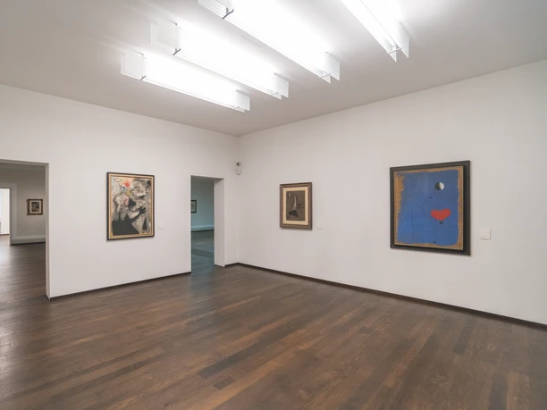 Collection Rosengart vue de l'intérieur Sammlung Rosengart Innenansicht