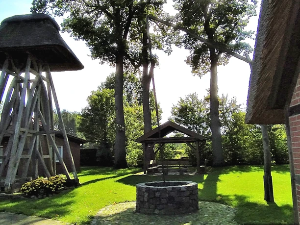 Die idyllische Lage des Breddorfer Heimathaus Die idyllische Lage des Breddorfer Heimathaus