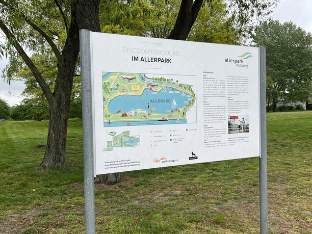 Disc Golf am Allersee