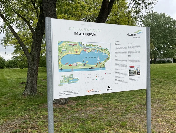 Disc Golf am Allersee