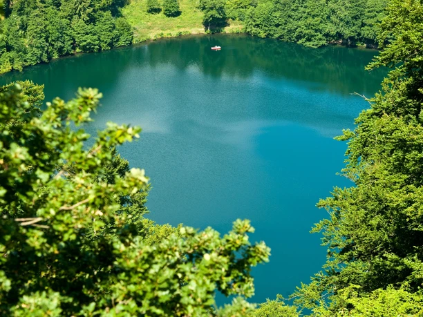 Gemündener Maar von oben