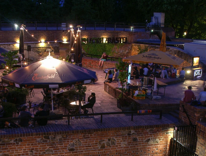 Terrace of the event venue MORITZBASTEI | Leipzig Convention Bureau Terrace of the event venue MORITZBASTEI - presented by Leipzig Convention Bureau