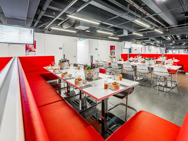 Logenblick meeting room at the event venue Red Bull Arena | Leipzig Convention Bureau Logenblick meeting room at the event venue Red Bull Arena - presented by Leipzig Convention Bureau