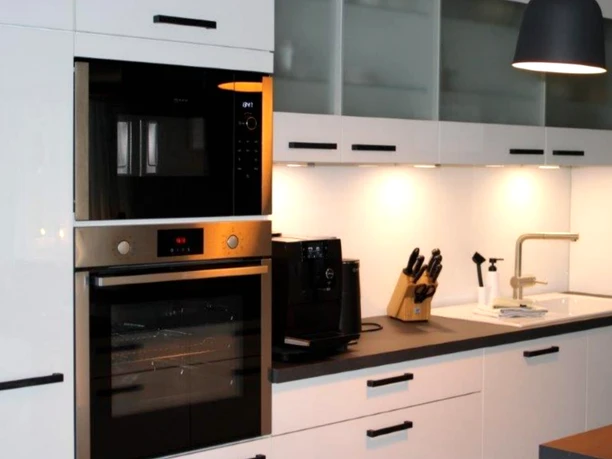 Küchenzeile der Ferienwohnung GeestZuhause Küchenzeile der Ferienwohnung GeestZuhause