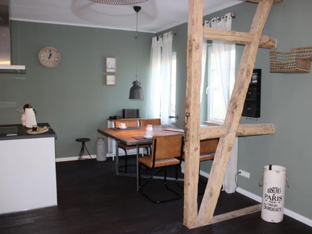 Essecke der Ferienwohnung GeestZuhause in Boitzen