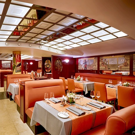 Restaurant Steaktrain at the conference hotel Seaside Park Hotel Leipzig | Leipzig Convention Bureau Restaurant Steaktrain at the conference hotel Seaside Park Hotel Leipzig - presented by Leipzig Convention Bureau