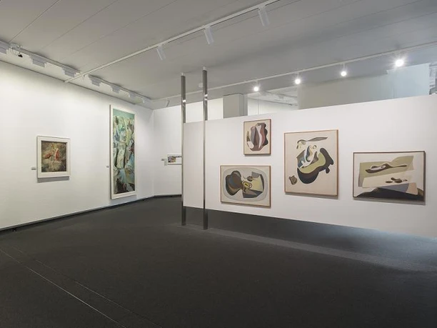 Hans Erni Stiftung Innen Blick in das Hans Erni Museum