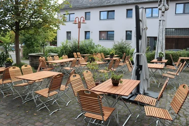 Innenhof Museumscafe Willingshausen