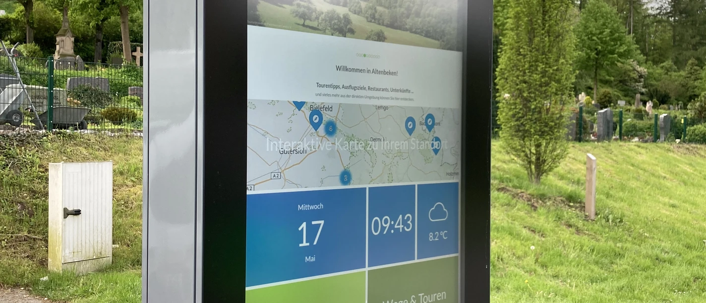 Info-Stele am Viadukt | Altenbeken Info-Stele am Viadukt | Altenbeken