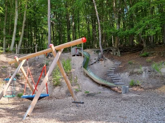 Wanderparkplatz mit Waldspielplatz