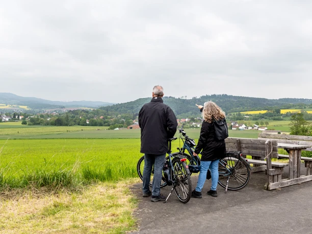 Bahnradweg Rotkäppchenland Rastplatz