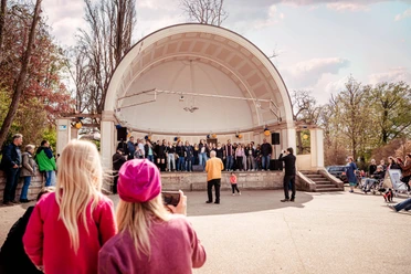 Musikmuschel im Kurpark