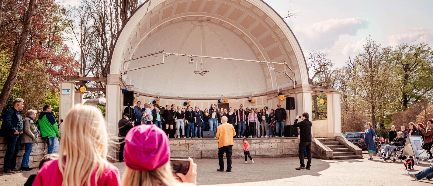 Musikmuschel im Kurpark