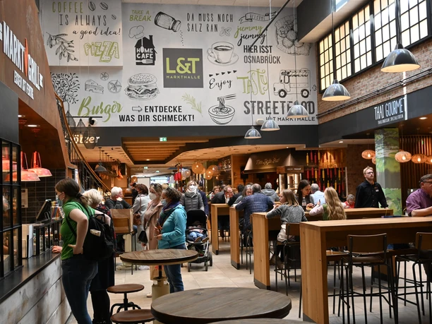 L+T Market Hall inside L+T Market Hall inside