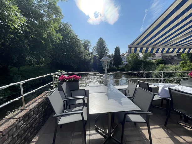Bedburger Mühle Terrasse