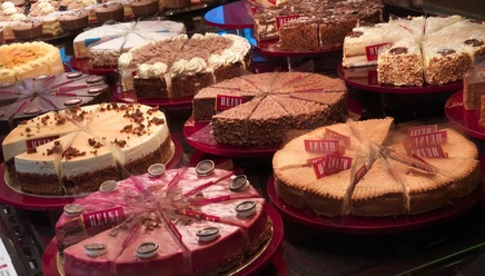 Choix de tartes chez Heini