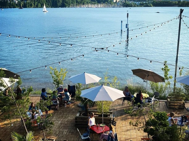 Lido Beach House Terrasse