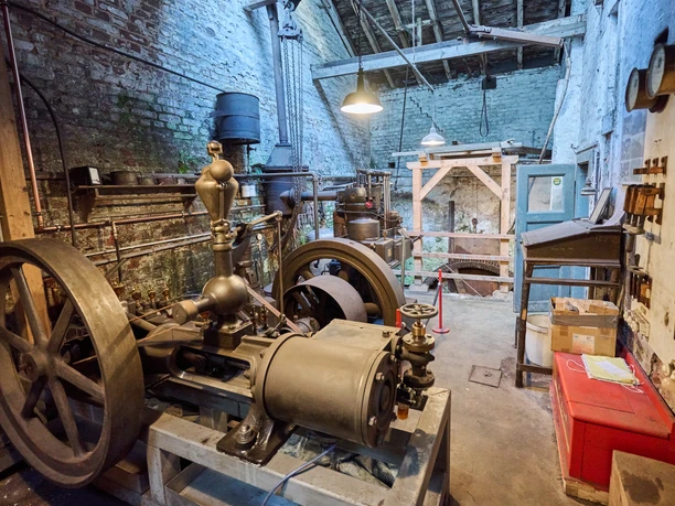 Manuelskotten Ausstellung der Nassschleiferei in den Manuelskotten