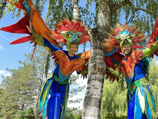 Stelzen Art Kurpark Spektakel