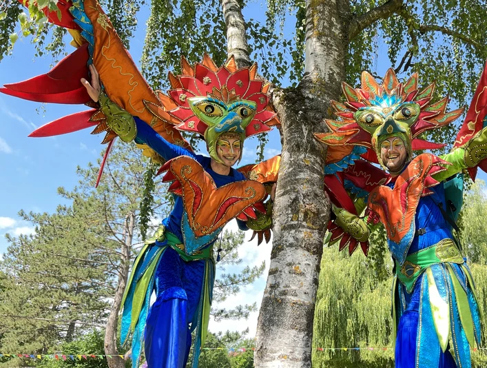 Stelzen Art Kurpark Spektakel
