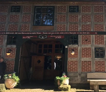 Hansenhof half-timbered building