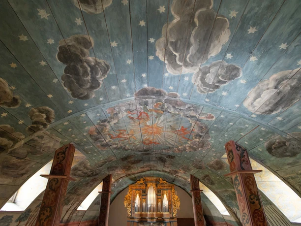 Bauernbarockkirche Ronshausen Detail Urheber Erlebnisregion Mittleres Fuldatal Fotograf Stefan Bochenek kleiner