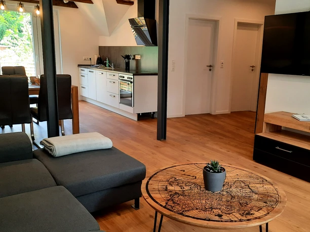 Woonruimte in de vakantiewoning Zürns Hoff in Bötersen