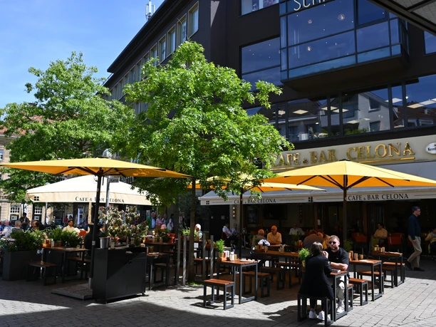 Außenansicht Café Celona