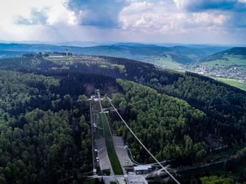Skywalk Willingen und Mühlenkopfschanze mit Panorama Willingen