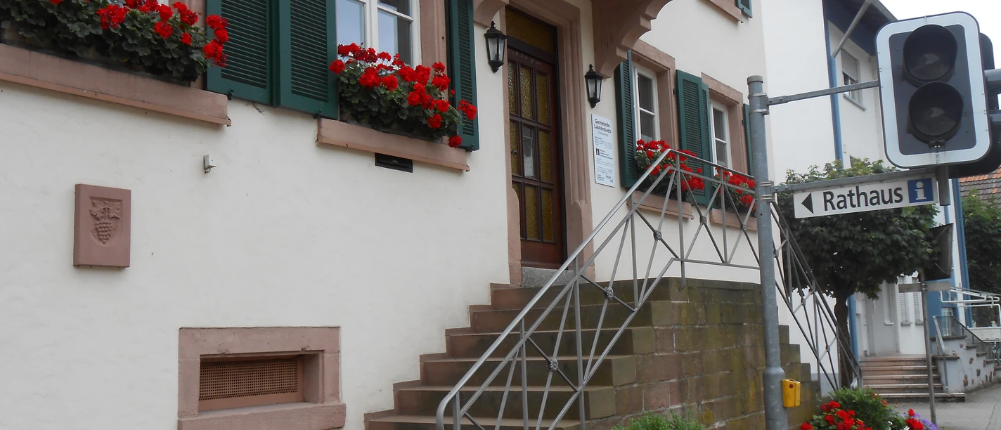 Blick auf den Eingang