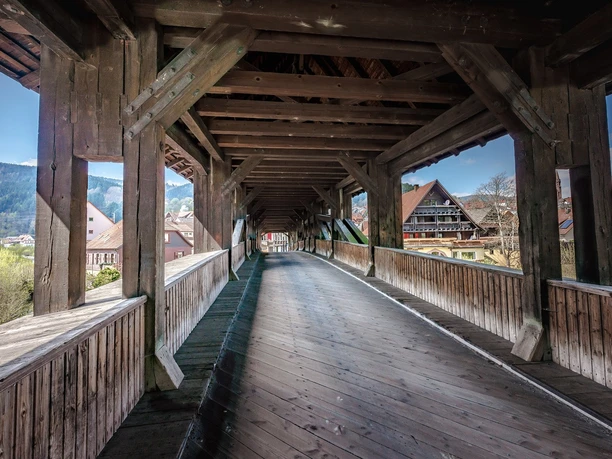 Historische Holzbrücke in Forbach_compusign.de