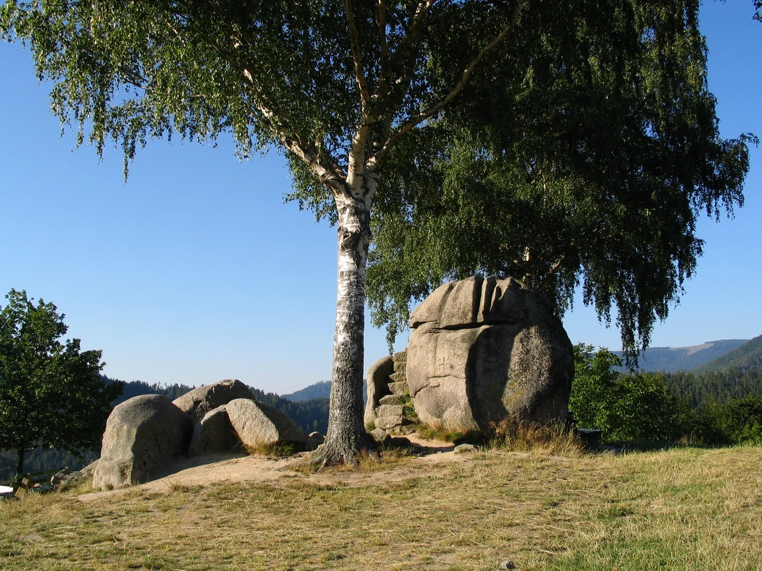 Giersteine bei Forbach Bermersbach im Murgtal