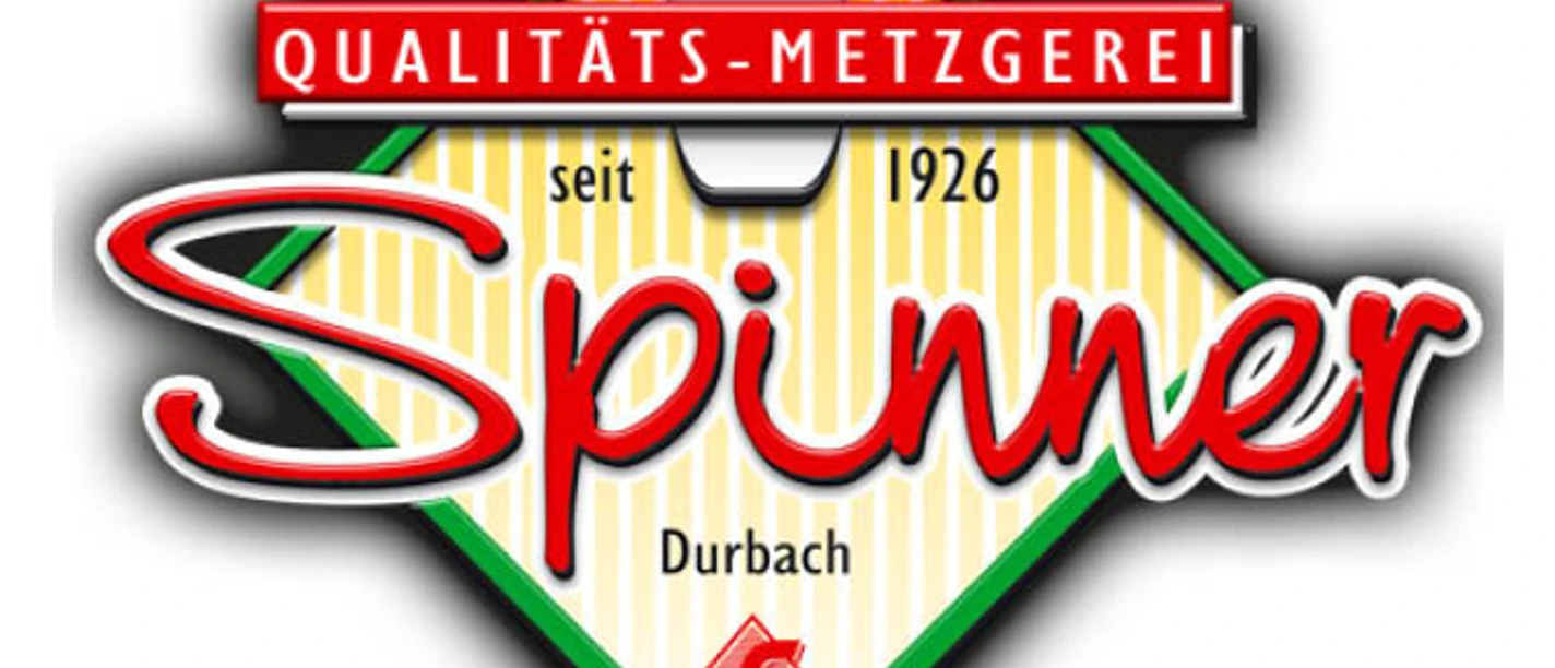 Logo Metzgerei Spinner mit Rahmen