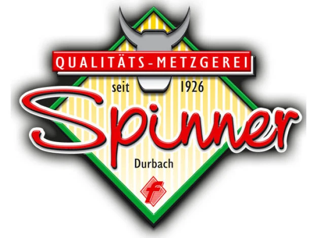 Logo Metzgerei Spinner mit Rahmen