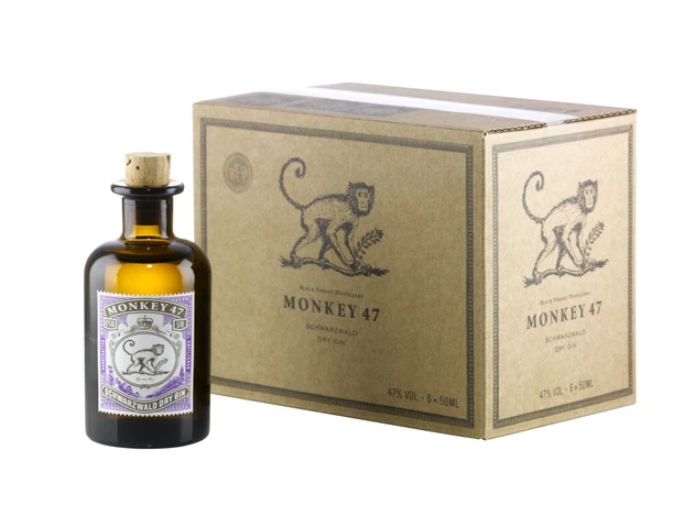 Monkey 47 Monkey 47 Schwarzwald Dry Gin 50ml in cardboard box