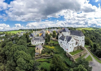 Luftaufnahme von Wolkenstein (Schloss)