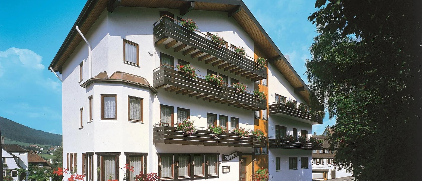 Hausansicht Hotel Rappen