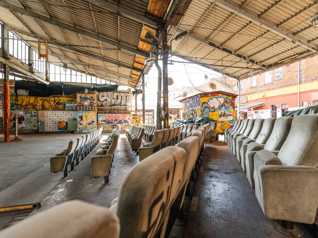Sommerkino an der Feinkost in Leipzigs Südvorstadt