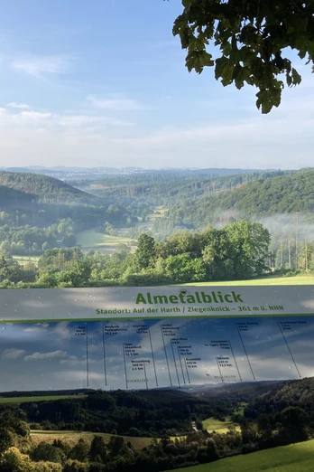 Aussichtspunkt Almetalblick | Büren