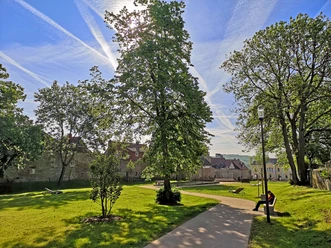 Schiesshagen von oben Gegenlicht